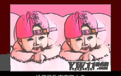 给双胞胎宝宝取小名