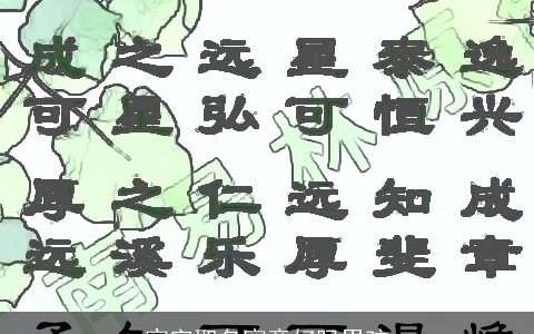 宸字取名寓意好吗男孩