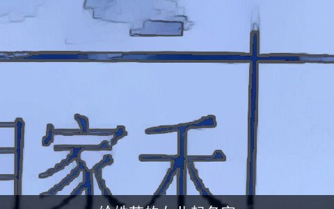 给姓苏的女儿起名字