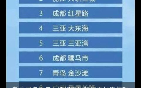 新公司名称怎么取好靠生起还不如靠技巧