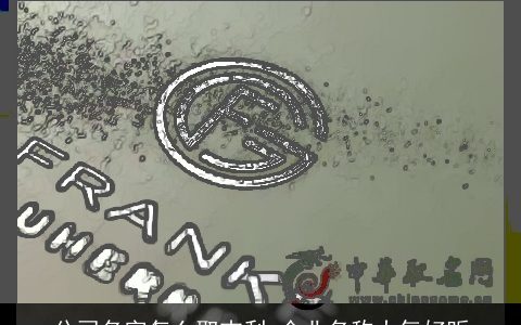 公司名字怎么取吉利 企业名称大气好听