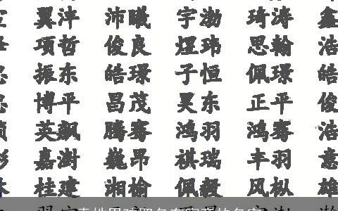 袁姓男孩取名有寓意的名字