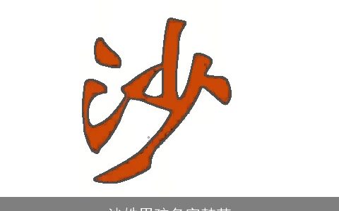 沙姓男孩名字韩范