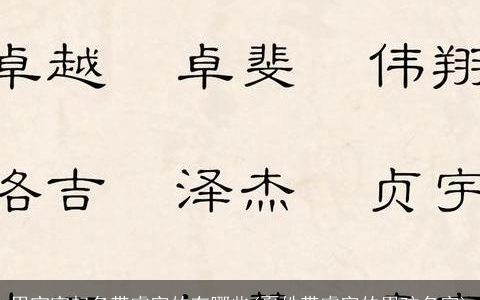 男宝宝起名带睿字的有哪些(夏姓带睿字的男孩名字)