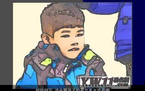 好听好写 适合男孩子的英文名大全有哪些 2023帅气好听的男孩英文名最新