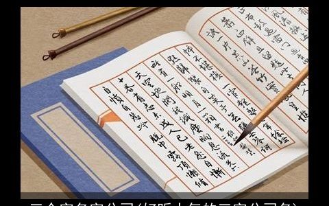 三个字名字公司(好听大气的三字公司名)