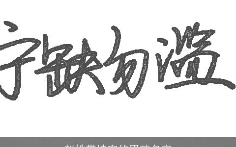 赵姓带坤字的男孩名字