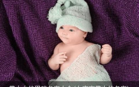 带木火的男孩名字大全(女宝宝带火的名字)