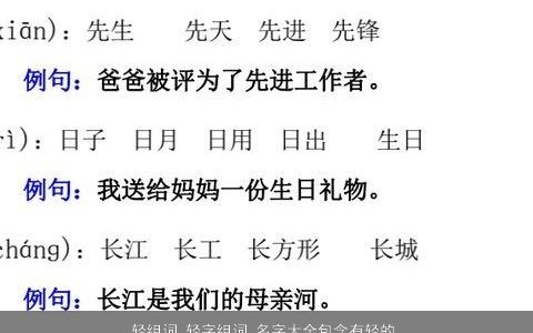 轻组词 轻字组词 名字大全包含有轻的词语成语 好听稀少的成语名字大全筛选