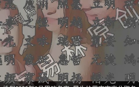 姓赵2023年3月男孩名字 属牛的男宝宝高分取名