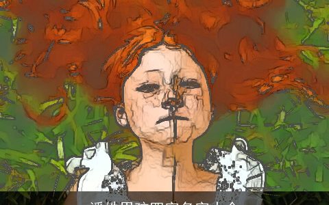 潘姓男孩四字名字大全