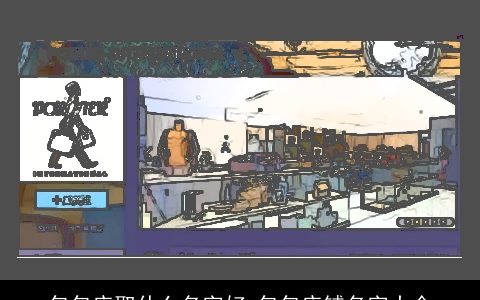 包包店取什么名字好 包包店铺名字大全