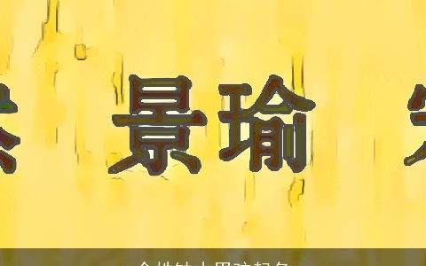 余姓缺木男孩起名