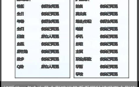 好听的qq名会也是会影响运势看看哪种情况下会影响