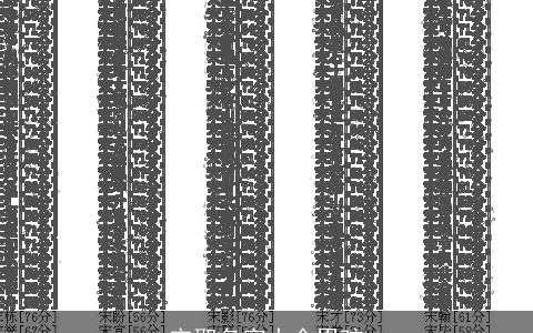 宋取名字大全男孩