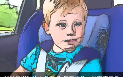 2024年男孩什么名字好 气度不凡的男宝宝起名