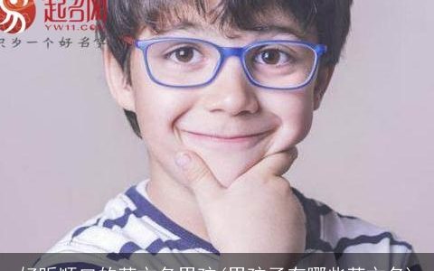 好听顺口的英文名男孩(男孩子有哪些英文名)