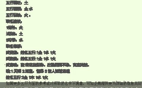 2024年农历六月十五日出生的男孩取名男宝宝八字好名字大全