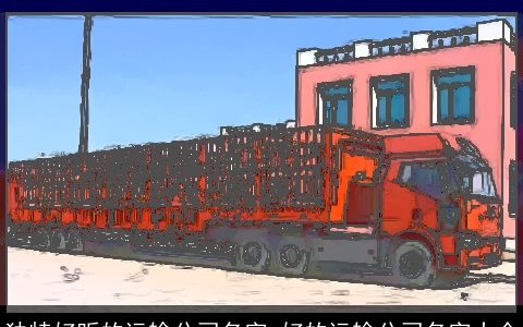 独特好听的运输公司名字 好的运输公司名字大全