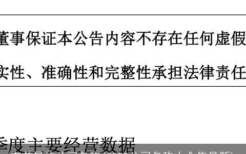 有前景的公司名称(2024公司名称大全集最新)