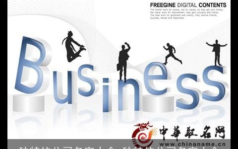 独特的公司名字大全_独特的公司名字大全