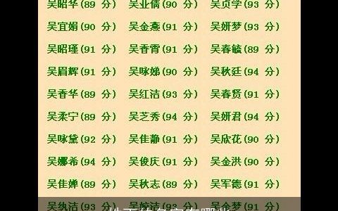 姓丁的名字有哪些