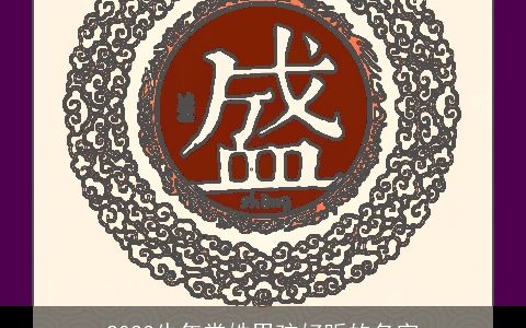 2024牛年常姓男孩好听的名字