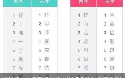 姓易取什么名字好听男的(易取名男孩名字气质)