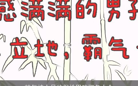 精气神十足的倪姓男孩取名大全