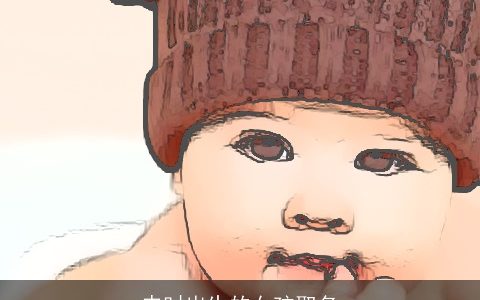 申时出生的女孩取名