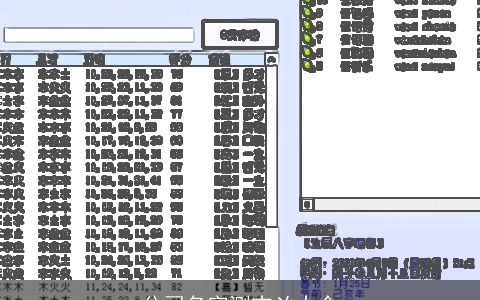 公司名字测吉凶大全