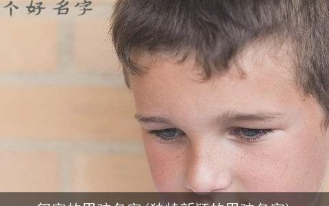 玺字的男孩名字(独特新颖的男孩名字)