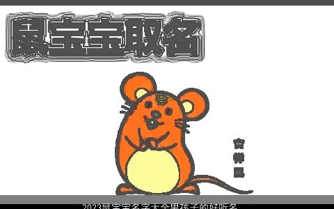 2024龙宝宝名字大全男孩子的好听名字 稀少好听的龙宝宝男孩名字大全最新