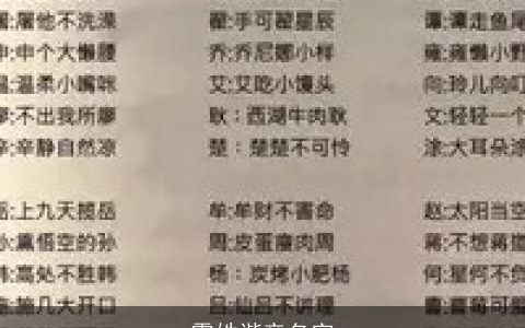 霍姓谐音名字