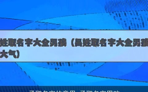 予取名字的意思 予取名字男孩