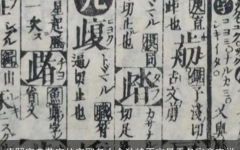 康熙字典萸字的字取名大全独特不容易重名寓意吉祥