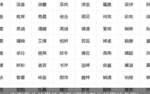 杰字开头的男孩名字(跟杰有关的男孩名字)