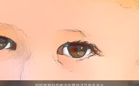 好听寓意好带棚字的男孩洋气的名字大全 好听寓意洋气的带字男孩名字精挑