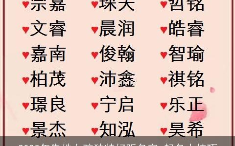 2024年朱姓女孩独特好听名字 起名小技巧