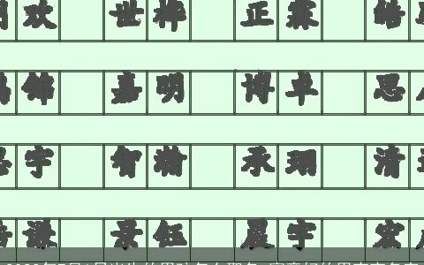 2024年7月1日出生的男孩怎么取名 寓意好的男宝宝名字