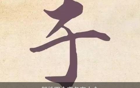 邬姓四个字名字大全