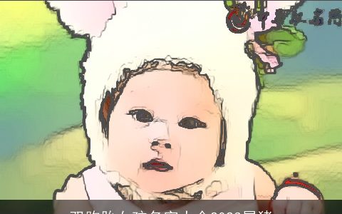 双胞胎女孩名字大全2024属猪