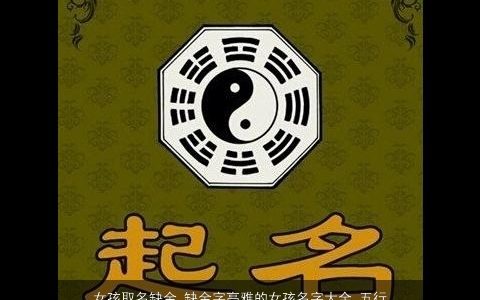 女孩取名缺金 缺金字高雅的女孩名字大全_五行_起名五行 2023吉祥高雅的五行缺金的女孩名