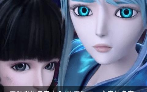 王和张的名字大全(张王后面一个字的名字)