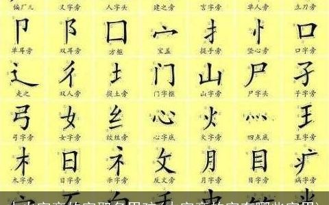 木火字旁的字取名男孩(木字旁的字有哪些字男)