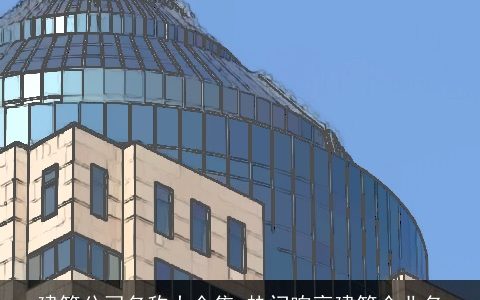 建筑公司名称大全集 热门响亮建筑企业名