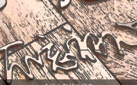 个性大气的公司名