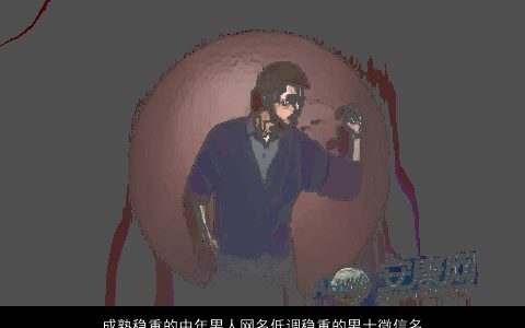 成熟稳重的中年男人网名低调稳重的男士微信名字大全 2023洋气成熟的男网名男微信名字