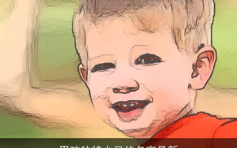 男孩独特少见的名字最新