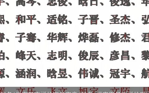 起名6画字最吉祥的字及字意(起名6画字男最吉祥的字)